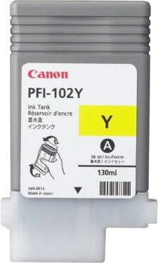Canon PFI-102Y Cartucho de Tinta Amarillo