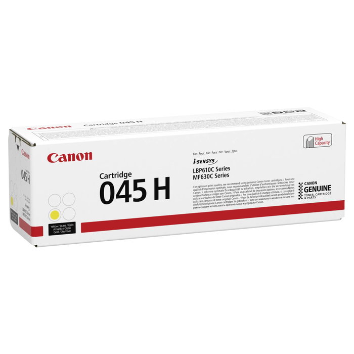 Canon Cartucho de Tóner 045H Amarillo XL