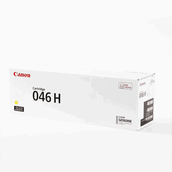 Canon Cartucho de Tóner 046H Amarillo Alto Rendimiento (XL) 046HY
