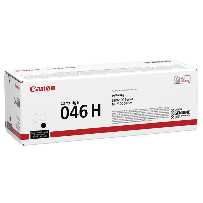 Canon Cartucho de Tóner 046H Negro XL Canon Cartucho de Tóner 046H Negro XL