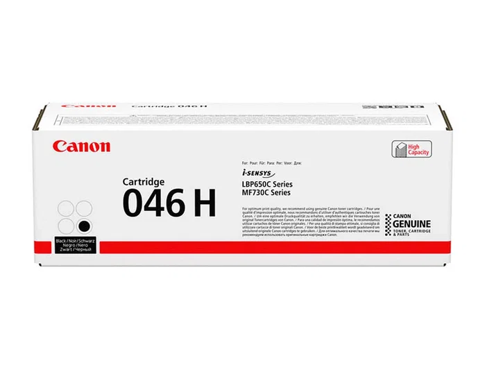 Canon Cartucho de Tóner 046H Negro XL Canon Cartucho de Tóner 046H Negro XL