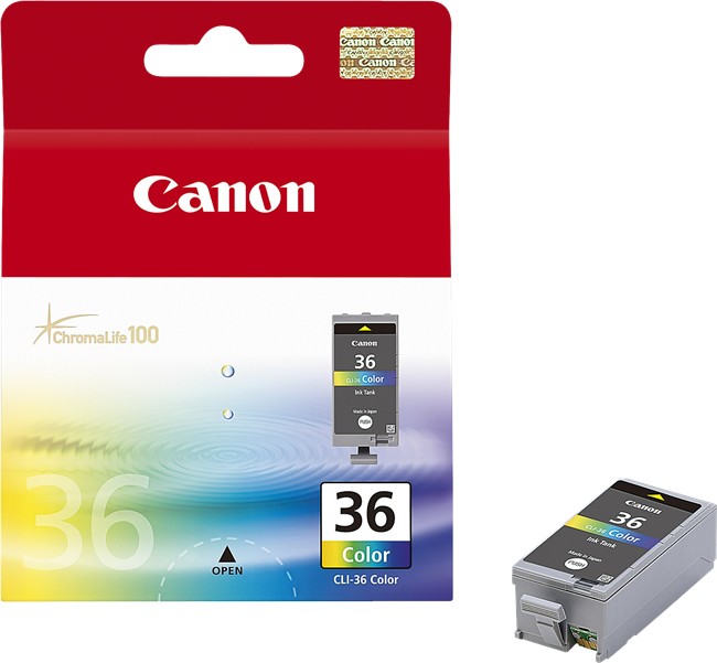 Canon CLI-36 Cartucho de Tinta Tricolor