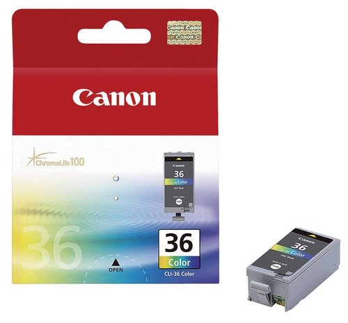 Canon CLI-36 Cartucho de Tinta Tricolor