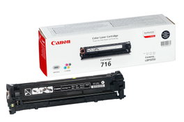 Canon Cartucho de Tóner 716BK Negro para LBP-5050/5050n