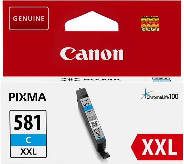 Canon CLI-581CXXL Cartucho de Tinta Cian XXL Canon CLI-581CXXL Cartucho de Tinta Cian XXL