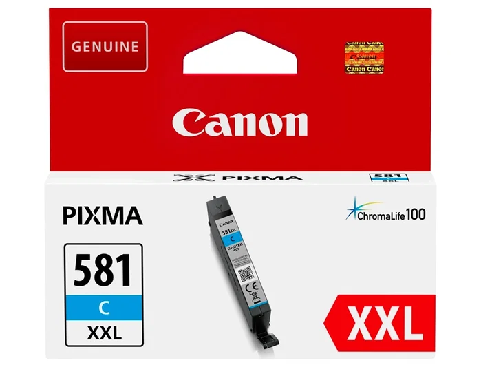 Canon CLI-581C XXL Cian Cartucho de tinta Alta Capacidad (1995C001) lifetitle_variant_info Canon CLI-581C XXL Cian Cartucho de tinta Alta Capacidad (1995C001) lifetitle_variant_info