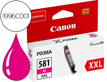 Canon CLI-581M XXL Magenta Cartucho de Tinta XXL Original