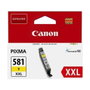 Canon CLI-581Y XXL Amarillo, Cartucho de Tinta Original para PIXMA