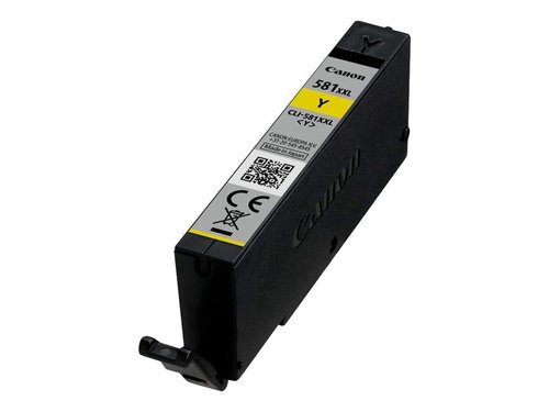 Canon CLI-581Y XXL Amarillo, Cartucho de Tinta Original para PIXMA Canon CLI-581Y XXL Amarillo, Cartucho de Tinta Original para PIXMA