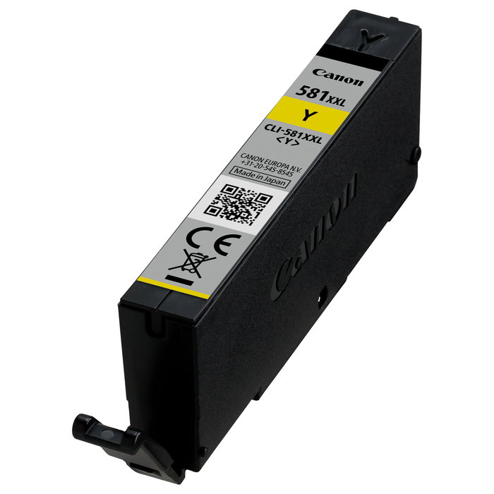 Canon CLI-581Y XXL Amarillo, Cartucho de Tinta Original para PIXMA Canon CLI-581Y XXL Amarillo, Cartucho de Tinta Original para PIXMA