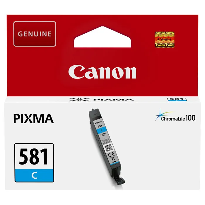 Canon CLI-581C Cartucho de Tinta Cian Original