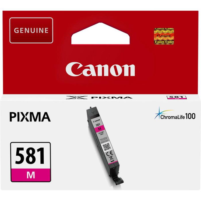 Canon CLI-581M Magenta Cartucho de Tinta Original Canon CLI-581M Magenta Cartucho de Tinta Original