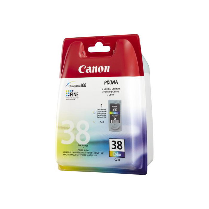 Canon CL-38 Cartucho de Tinta Multicolor Original