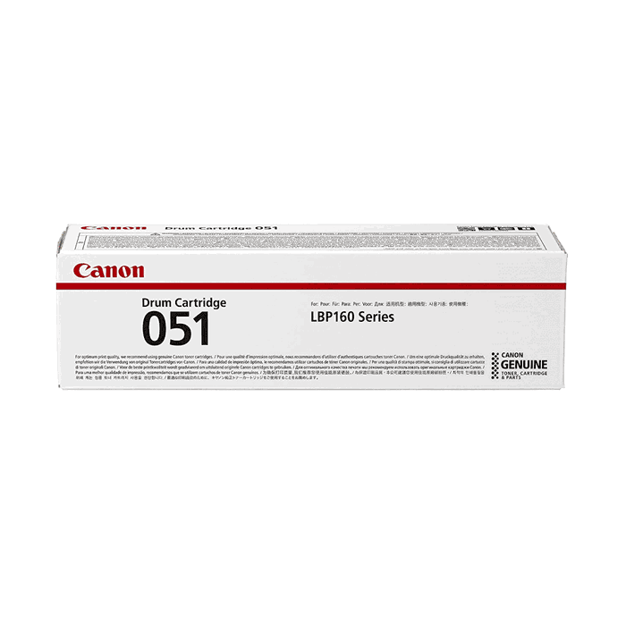 Canon CRG 051 Unidad de tambor Negro 2170C001 original