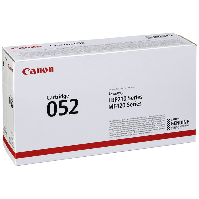 Canon Cartucho de Tóner 052 Negro Original