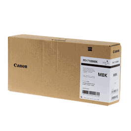 Canon Tinta PFI-710MBK / 2353C001 Negro Mate XL Alta Capacidad para Impresoras Canon