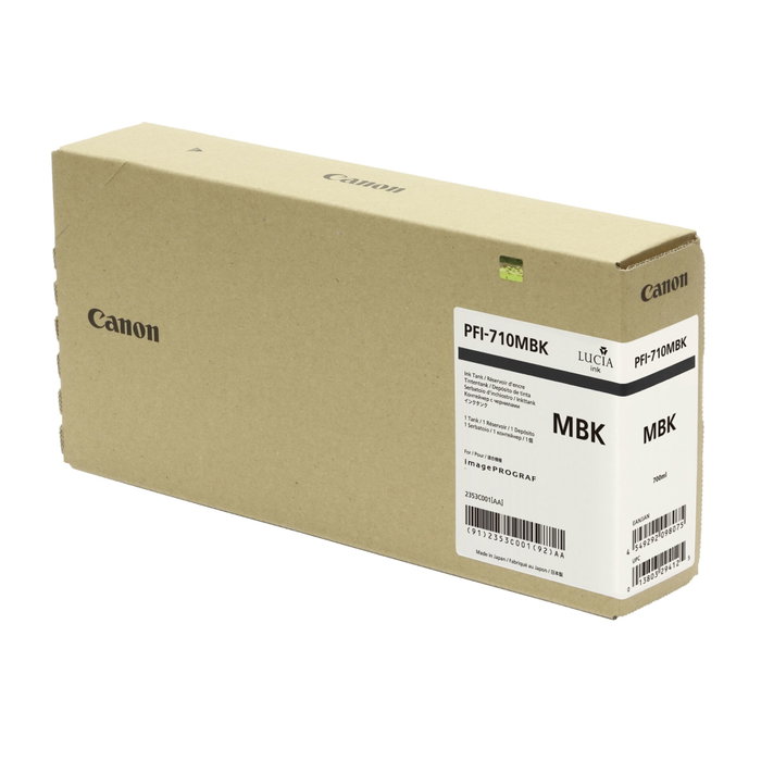 Canon PFI-710MBK Negro mate 700 ml