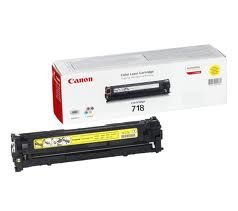 Canon 718Y (2659B002) Tóner Amarillo Original - 2.900 Páginas - Para LBP-7200CDN, Serie MF8300