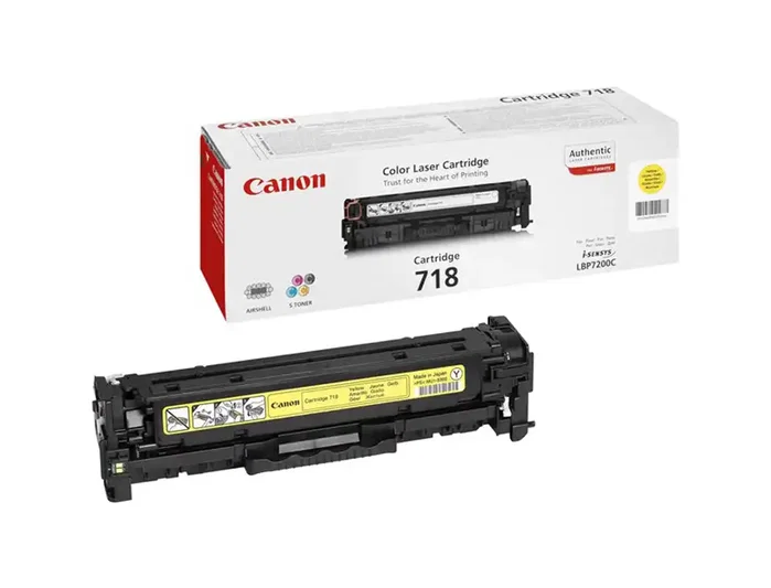Canon Cartucho de Tóner CRG-718 Y Amarillo