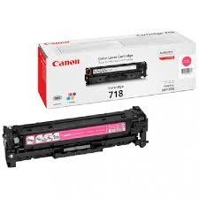 Canon CRG 718 M Tóner Láser Color Magenta, Compatible con Impresoras LBP 7200CDN y MF83XX, Alto Rendimiento (2900 Páginas)
