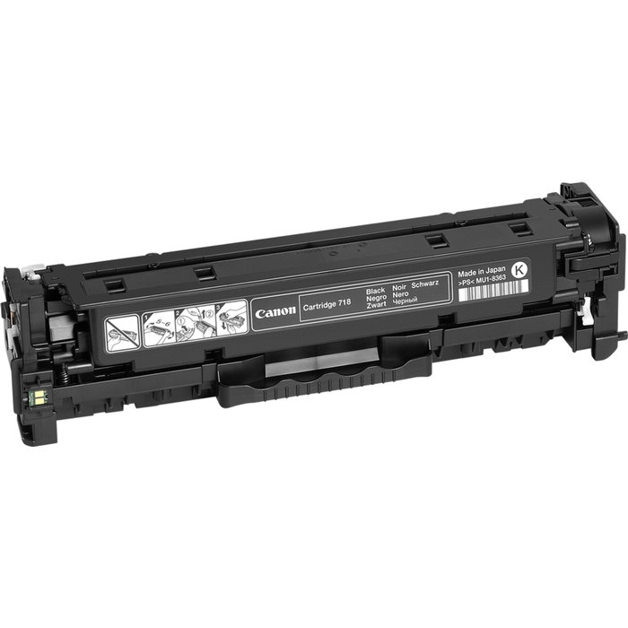 Canon Tóner 718 BK Negro