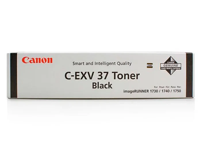Canon EXV37 Tóner Negro Original para Impresoras Laser Serie IR1730, IR1740, IR1750