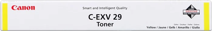Canon 2802B002 C-EXV29y Tóner Amarillo Original Alto Rendimiento 27.000 Páginas Canon 2802B002 C-EXV29y Tóner Amarillo Original Alto Rendimiento 27.000 Páginas