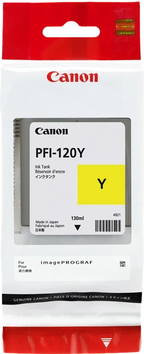 Canon PFI-120y Amarillo 130ml Canon PFI-120y Amarillo 130ml