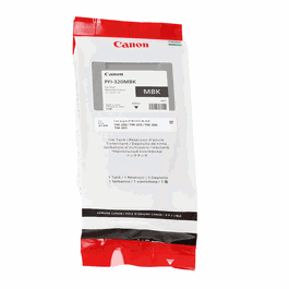 Canon Tinta PFI-320MBK / 2889C001 Matte Black XL para Impresoras de Inyección