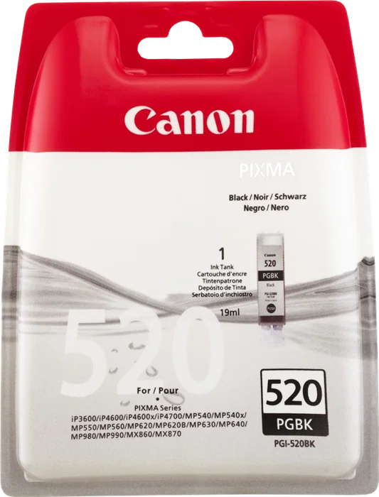 Canon PGI-520BK Cartucho de Tinta Negro Canon PGI-520BK Cartucho de Tinta Negro