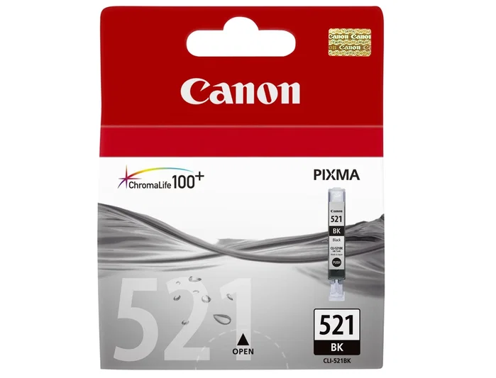 Canon CLI-521BK Negro Fotográfico