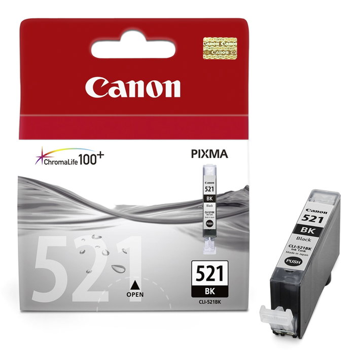 Canon CLI-521BK Negro Fotográfico