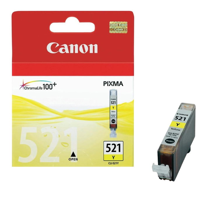 Canon CLI-521Y Amarillo Cartucho de Tinta Original de 9 ml.01