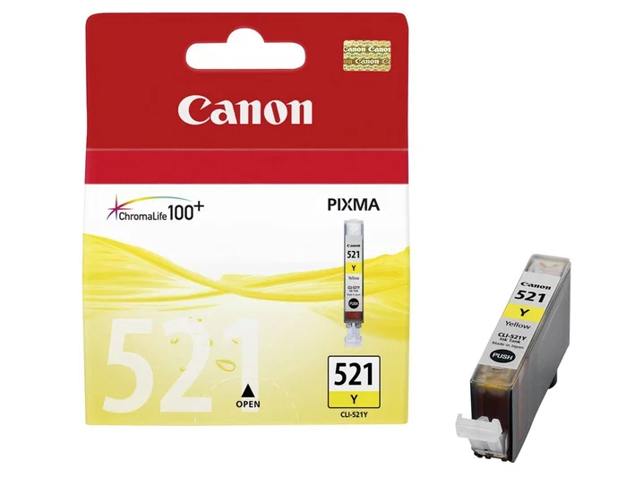 Canon CLI-521Y Amarillo Cartucho de Tinta Original de 9 ml.01