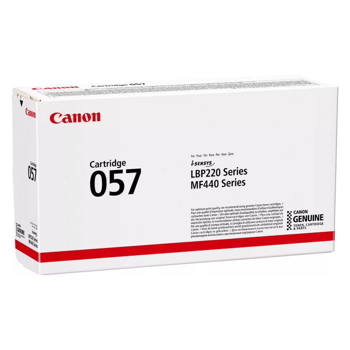 Canon 057 Cartucho de Tóner Negro Original