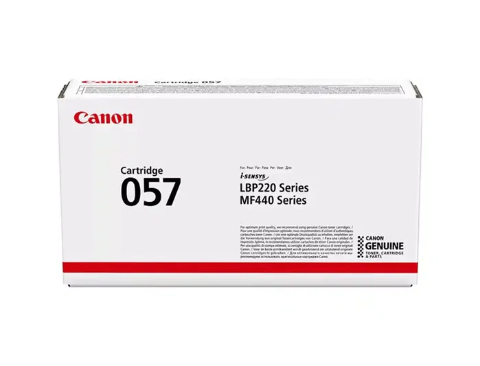 Canon 057 Cartucho de Tóner Negro Original