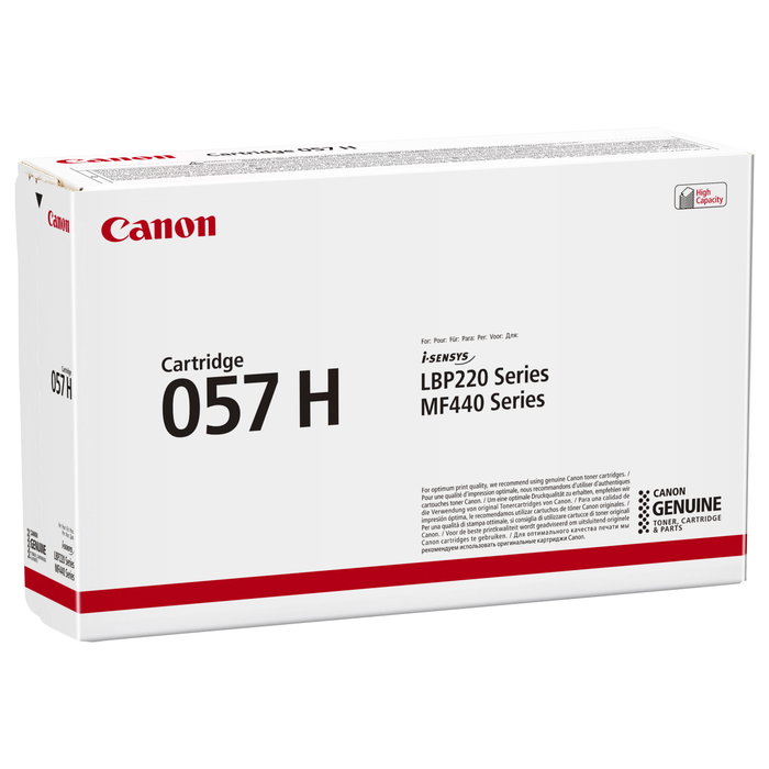 Canon Cartucho de Tóner 057H Negro Alta Capacidad
