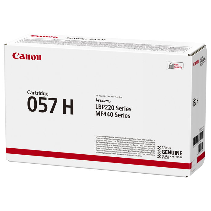 Canon Cartucho de Tóner 057H Negro Alta Capacidad
