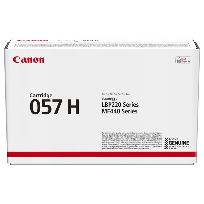 Canon Cartucho de Tóner 057H Negro Alta Capacidad