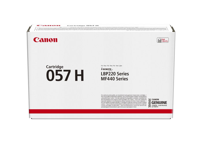 Canon Cartucho de Tóner 057H Negro XL