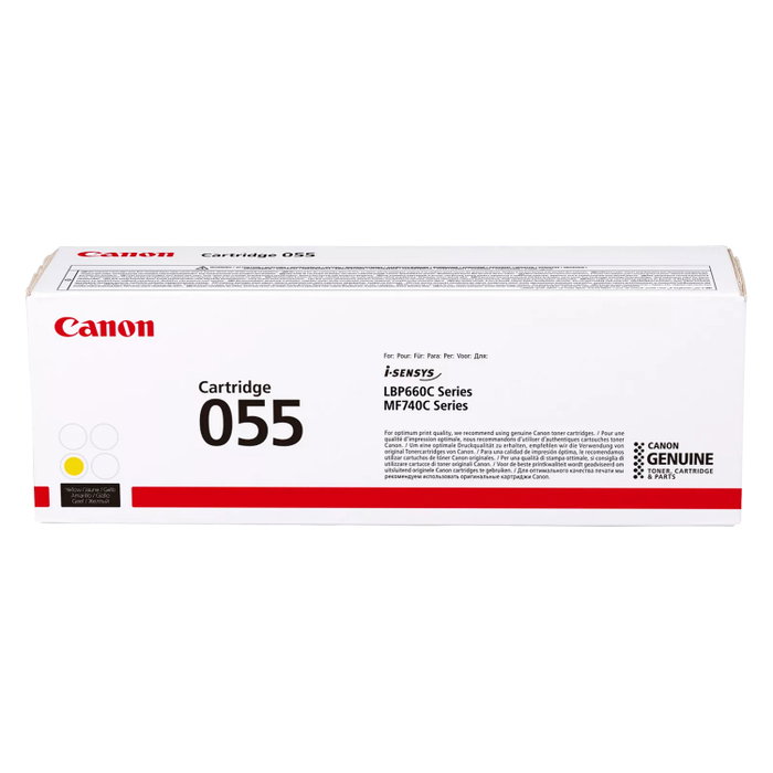 Canon 055 Y Amarillo Original Canon 055 Y Amarillo Original