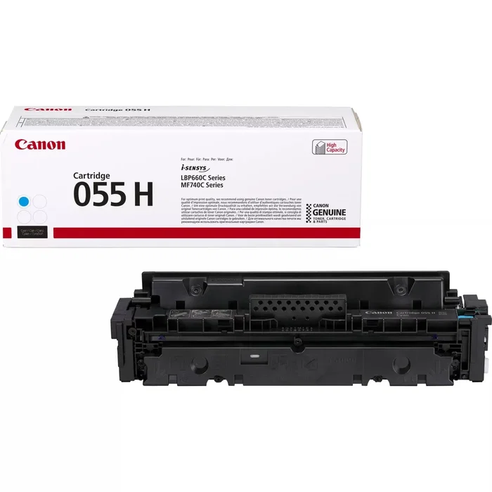 Canon 055H Cian Tóner de Alta Capacidad (3019C002) XL