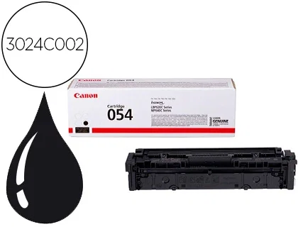 Canon Cartucho de Tóner 054 Negro Canon Cartucho de Tóner 054 Negro