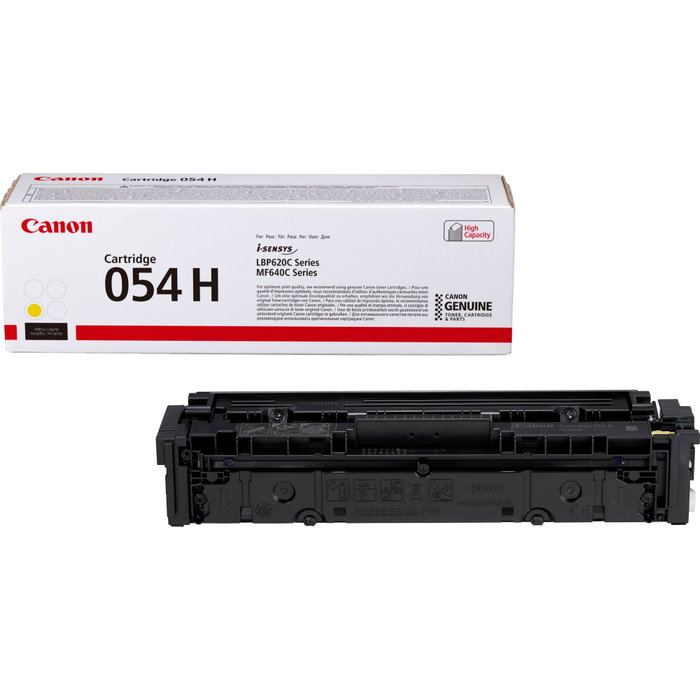 Canon Tóner Amarillo 054H XL Canon Tóner Amarillo 054H XL