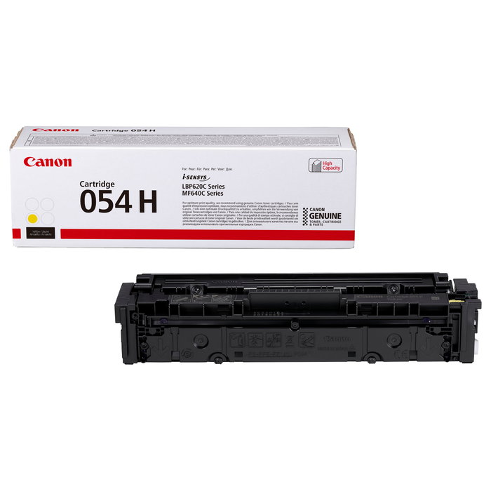 Canon Tóner Amarillo 054H XL Canon Tóner Amarillo 054H XL