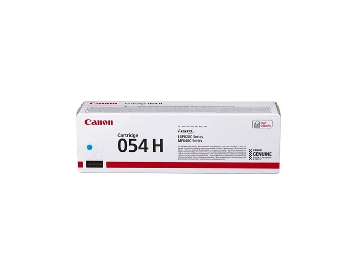 Canon Cartucho de Tóner 054H Cian XL
