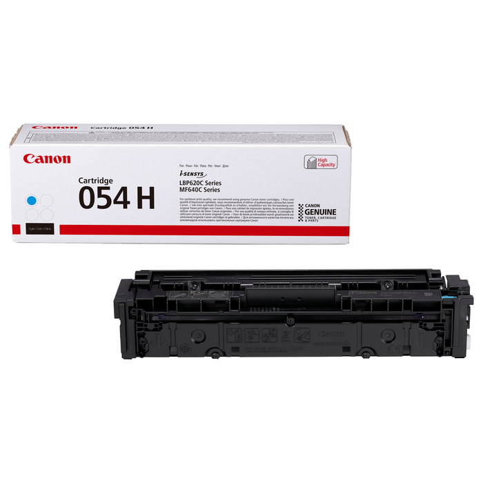 Canon Cartucho de Tóner 054H Cian XL