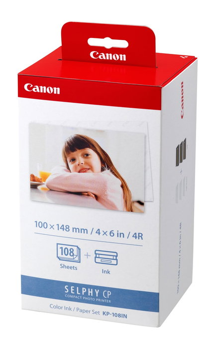 Canon Video-Impresora CP-100 Cart. + Papel Tamaño Postal 10x15cm (108 fotos) Canon Video-Impresora CP-100 Cart. + Papel Tamaño Postal 10x15cm (108 fotos)