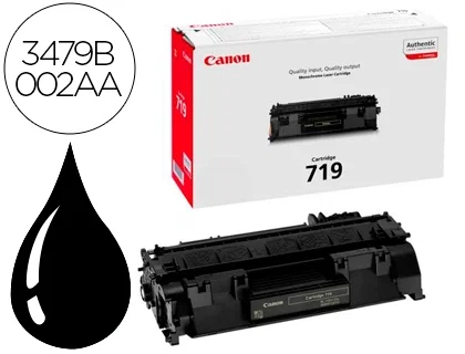 Canon Cartucho de Tóner CRG 719 Negro