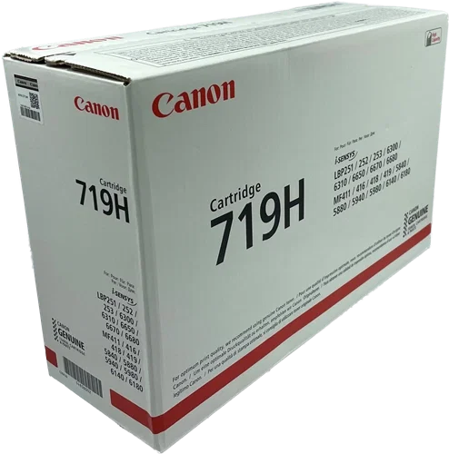 Canon Cartucho de Tóner CRG 719 Negro